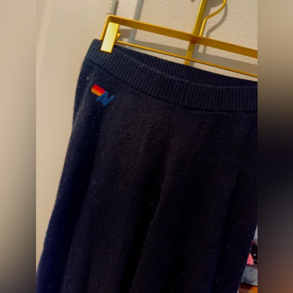 Black Pants with White Lightning Bolt Design - Picture 2 of 7